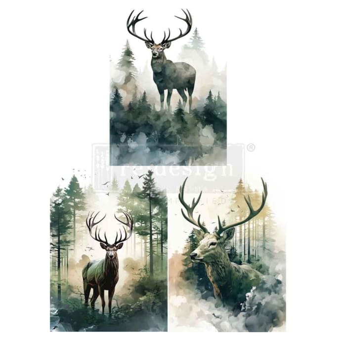 Redesign With Prima VAPOR & VELVET A3 Decoupage Fibre Paper Pack