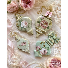 Redesign with Prima WINTER LUXE BLANKS Silicone Mould 5x10”