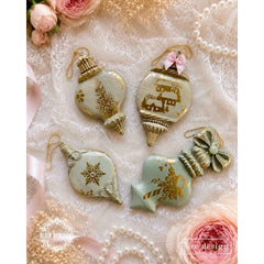Redesign with Prima WINTER LUXE BLANKS Silicone Mould 5x10”