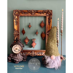Redesign with Prima WINTER LUXE BLANKS Silicone Mould 5x10”
