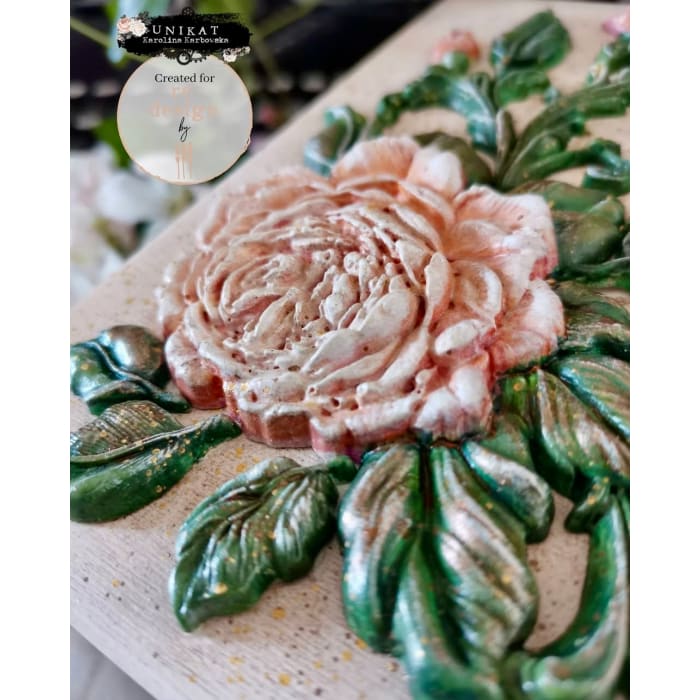 ROSEWOOD ROMANCE Rose Silicone Mould by Redesign With Prima