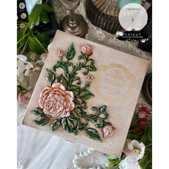 ROSEWOOD ROMANCE Rose Silicone Mould by Redesign With Prima