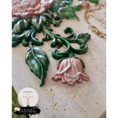 ROSEWOOD ROMANCE Rose Silicone Mould by Redesign With Prima