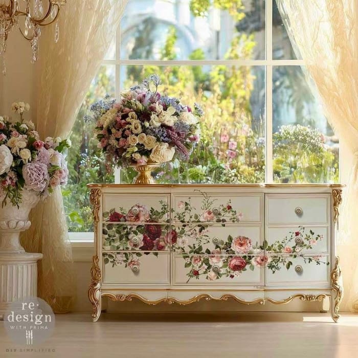 SCARLET EMBRACE Large Furniture Transfer by Redesign