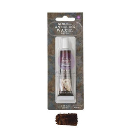 SEPIA ANTIQUING WAX – Redesign with Prima & Finnabair Art Alchemy Antiquing Wax 20ml | Brown Wax Paste for Wood, Decor, Mixed Media Projects