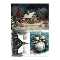 SILENT TIMBER MEMOIRS, Redesign with Prima A4 Decoupage Fibre Paper Pack