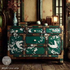 SILVER WINGS Large Furniture Transfer by Redesign