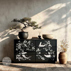 SILVER WINGS Large Furniture Transfer by Redesign