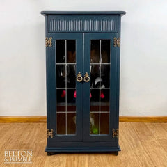Solid Wood Cocktail Cabinet | Carved Drinks Cabinet
