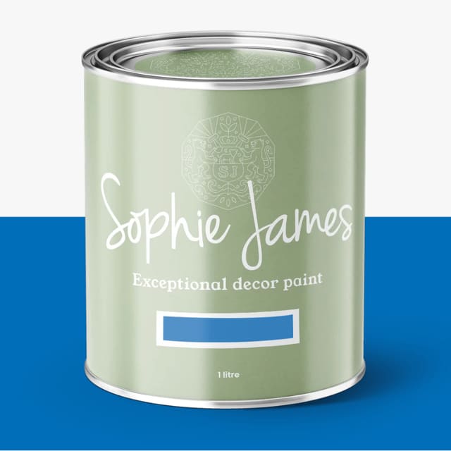Sophie James Decor Paint in Town Blue - Mineral Paint