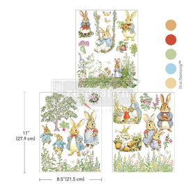 Storybook Rabbit Middy Transfer | The Cottontail Diaries | Redesign With Prima Rub On
