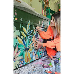 The Flora Chest of Drawers | Hand-painted Floral Folk