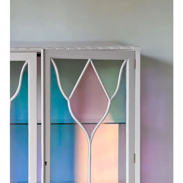 The Chloe Stained Glass Drinks Cabinet | Luminous Art Deco