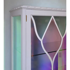 The Chloe Stained Glass Drinks Cabinet | Luminous Art Deco