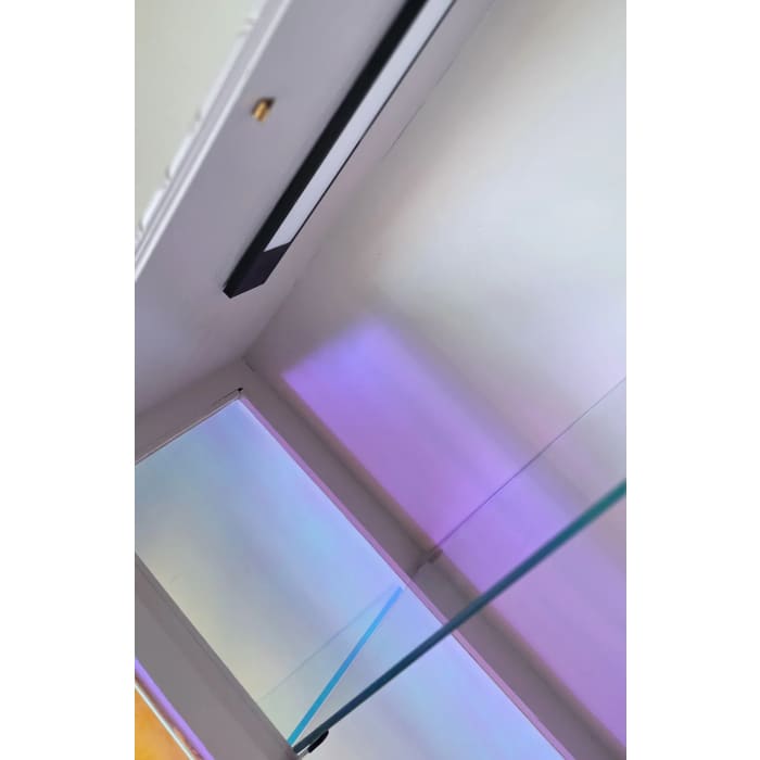 The Chloe Stained Glass Drinks Cabinet | Luminous Art Deco