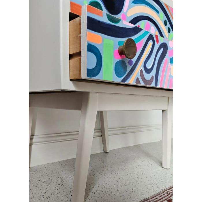 The Doodle Mid Century Chest of Drawers | Colourful Fun