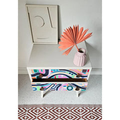 The Doodle Mid Century Chest of Drawers | Colourful Fun