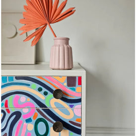 The Doodle Mid Century Chest of Drawers | Colourful Fun