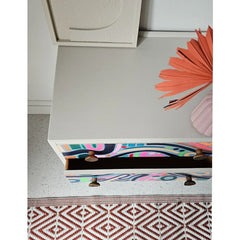 The Doodle Mid Century Chest of Drawers | Colourful Fun