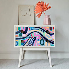 The Doodle Mid Century Chest of Drawers | Colourful Fun