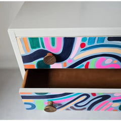 The Doodle Mid Century Chest of Drawers | Colourful Fun