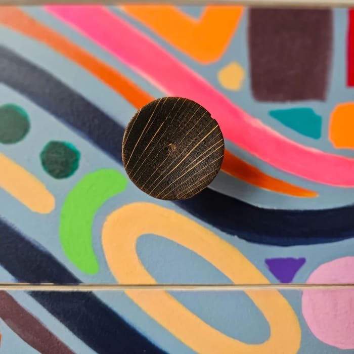 The Doodle Mid Century Chest of Drawers | Colourful Fun