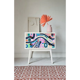 The Doodle Mid Century Chest of Drawers | Colourful Fun