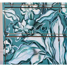 The Flora Chest of Drawers | Hand-painted Floral Folk
