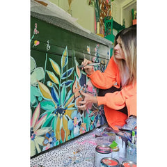 The Flora Chest of Drawers | Hand-painted Floral Folk