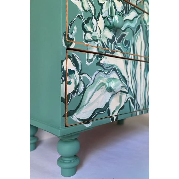 The Flora Chest of Drawers | Hand-painted Floral Folk