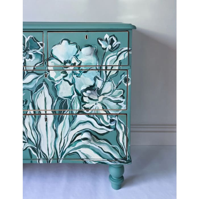 The Flora Chest of Drawers | Hand-painted Floral Folk