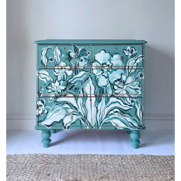 The Flora Chest of Drawers | Hand-painted Floral Folk