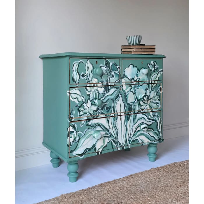 The Flora Chest of Drawers | Hand-painted Floral Folk