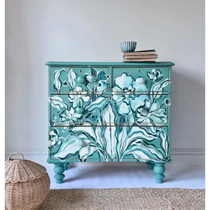 The Flora Chest of Drawers | Hand-painted Floral Folk
