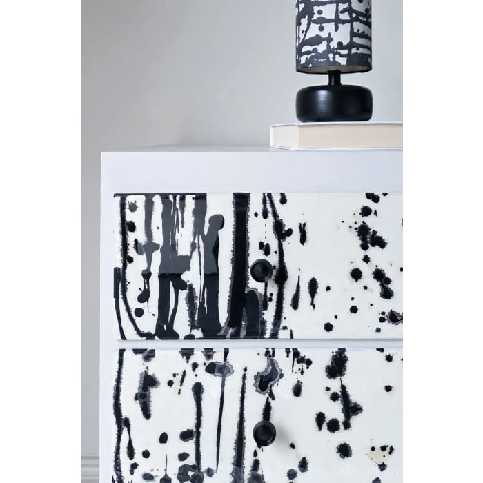 The Ink Blot Resin Chest of Drawers | Mid-Century Style