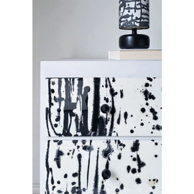 The Ink Blot Resin Chest of Drawers | Mid-Century Style