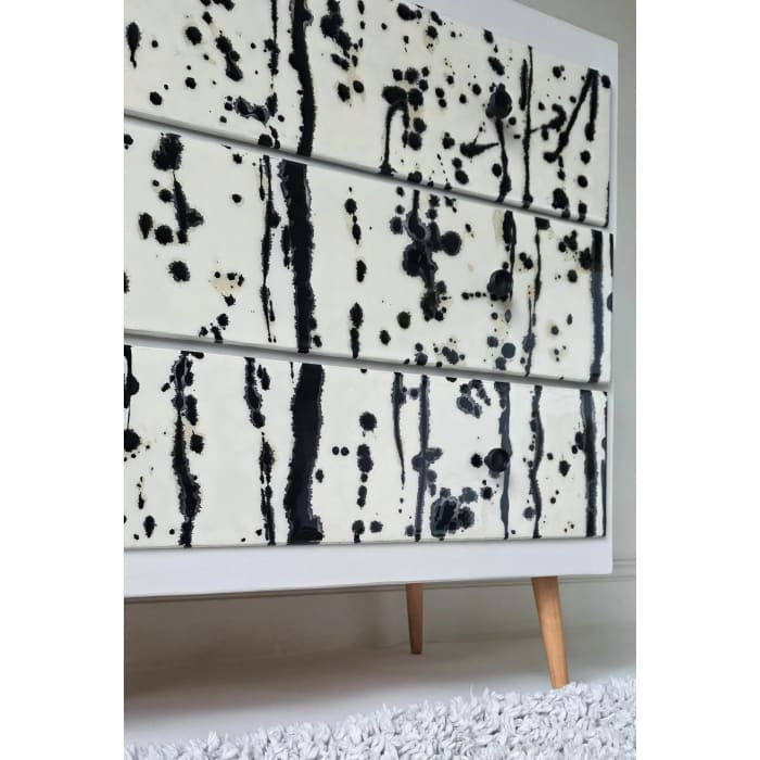 The Ink Blot Resin Chest of Drawers | Mid-Century Style