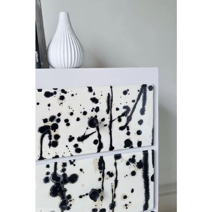 The Ink Blot Resin Chest of Drawers | Mid-Century Style