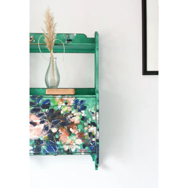 The Rosa Hand-painted Floral Wall Cabinet | Signature Style