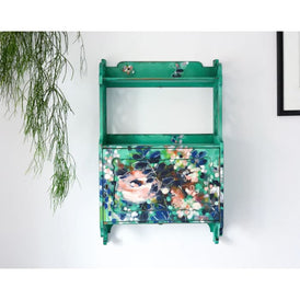 The Rosa Hand-painted Floral Wall Cabinet | Signature Style