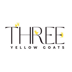 Three Yellow Goats premium A1 decoupage paper brand logo for furniture upcycling products