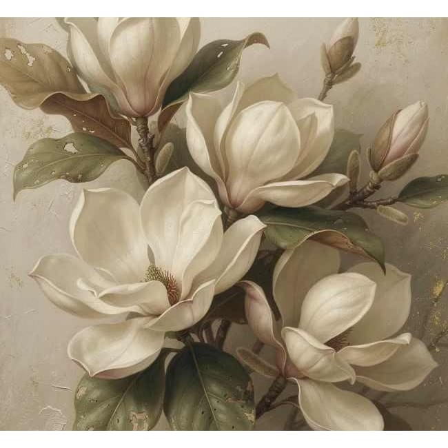 Three Yellow Goats 'Magnolia' Decoupage Paper - A1