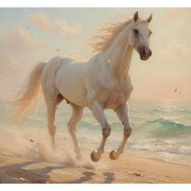 Three Yellow Goats 'Run Free' Decoupage Paper - A1