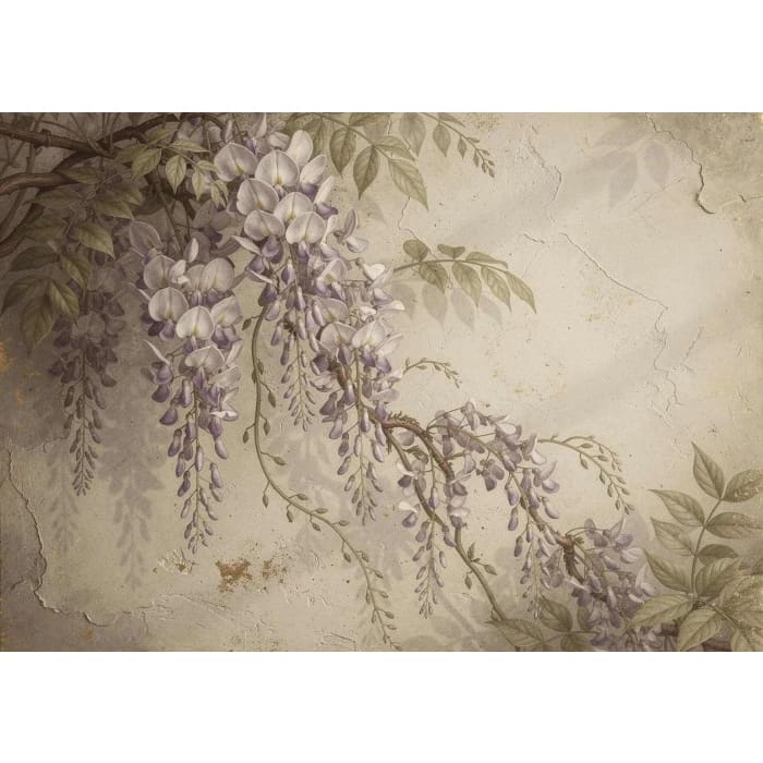 Three Yellow Goats 'Wisteria' Decoupage Paper - A1