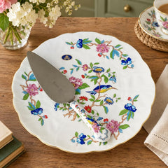 Vintage Aynsley Pembroke Cake Plate & Slice Set