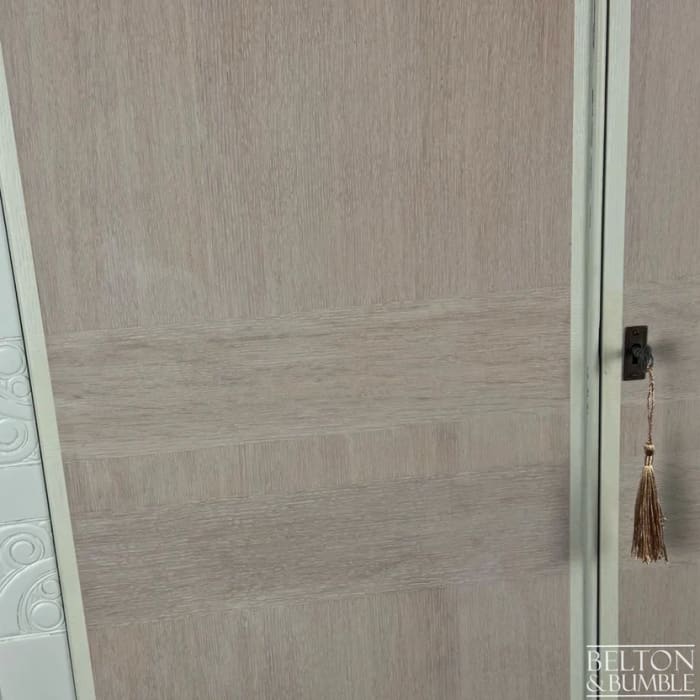 Vintage Double Door Wardrobe in Farrow & Ball Eddy