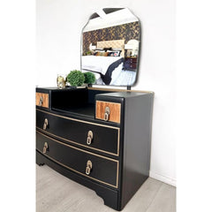 Vintage Dressing Table with Mirror | Luxury Art Deco
