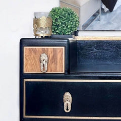 Vintage Dressing Table with Mirror | Luxury Art Deco