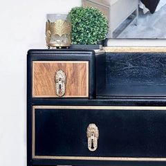 Vintage Dressing Table with Mirror | Luxury Art Deco