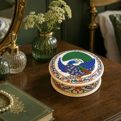 Vintage Elizabeth Arden Byzantium Porcelain Powder Box